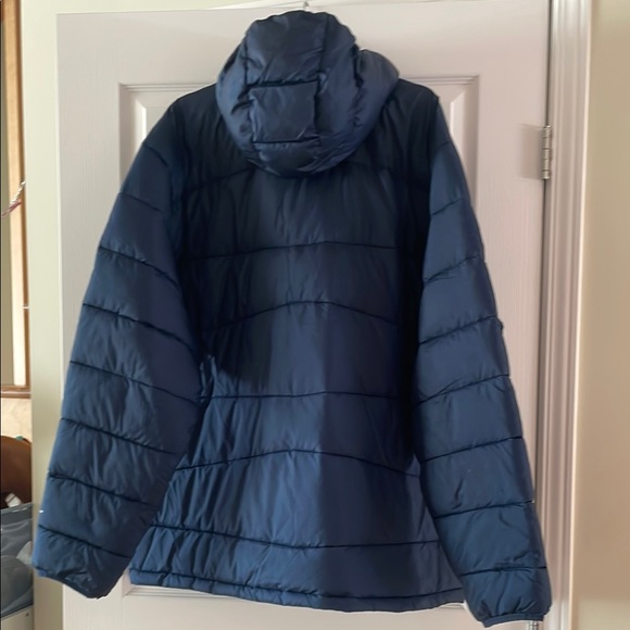 NWOT Columbia Blue Pike Lake Puffer Jacket with Hood - XXL - Picture 2 of 11